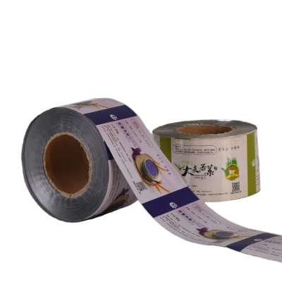 Printed reusable food wraps plastic roll films for candy packaging