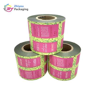 Custom Laminated Material food sachet packaging plastic roll film