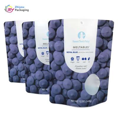 Food grade stand up protein powder packaging flour bags